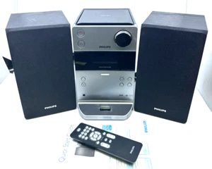 Philips DCB188/05 DAB CD Micro Hi-Fi System muzyczny ze stacją dokującą do iPoda iPhone'a - przetestowany - Zdjęcie 1 z 11
