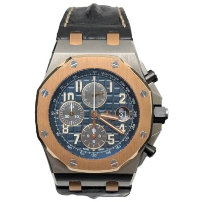 Audemars Piguet 26471SR.OO.D101CR.01 Royal Oak Offshore Leather "Bucherer" - Image 1 of 4