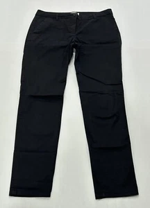 Ladies Size 6 COUNTRY ROAD Black Chinos / Pants With Pockets VGC - Imagen 1 de 4