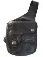 Vintage '96 Collectable Pepsi Shoulder Backpack Sling Cross Body Chest Bag Black