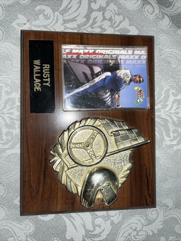 Rusty Wallace Plaque Cover