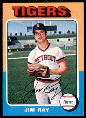 1975 TOPPS JIM RAY* DETROIT TIGERS. #89 - Image 1 of 2