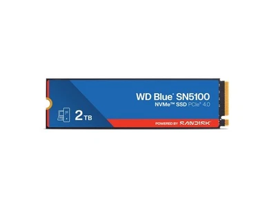 WD Blue SN5100 2TB NVMe SSD, PCIe Gen 4.0, up to 7,100 MB/s read speeds - Image 1 of 4