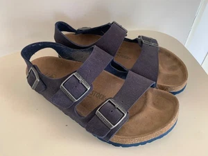 Birkenstock Milano Schwarz Birko-Flor Weichbettung Reg 42 L11 M9 - Bild 1 von 7