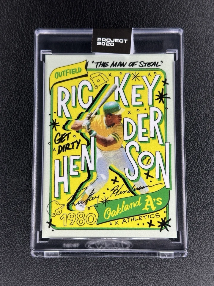 Topps Project 2020 - Topps Rickey Henderson #129 - Imagem 1 de 1