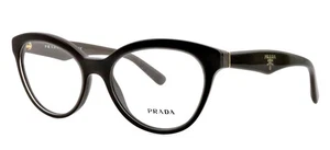 Montatura occhiali da vista nuovi PRADA VPR11R UAM-1O1 52mm grigio e oro Italia - Foto 1 di 7