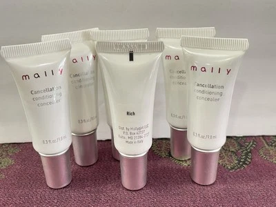 Corrector Acondicionador Cancelación Mally Beauty Rico 0,3 OZ (6 PAQUETES) Foto 1 de 2