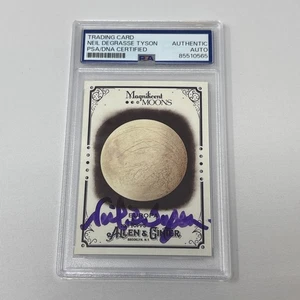 Neil DeGrasse Tyson SIGNED 2018 Topps Allen & Ginter Moon Auto Authentic PSA - Picture 1 of 3
