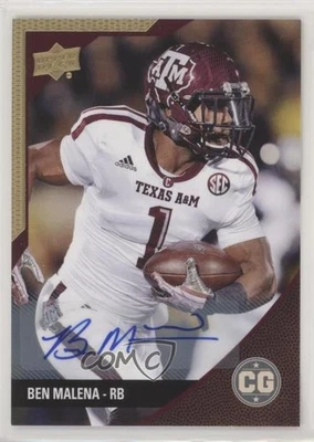 2014 Upper Deck Conference Greats Auto Ben Malena #95 Auto - Image 1 of 2