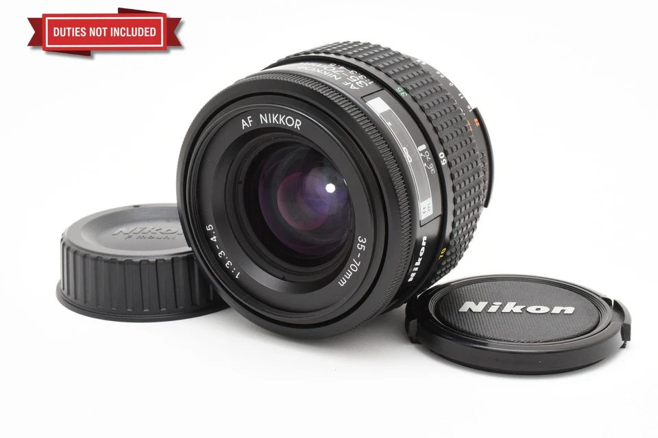[Near MINT+] Nikon AF Zoom Nikkor 35-70mm f/3.3-4.5 Lens for Nikon F From JAPAN - Image 1 of 4