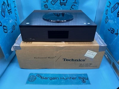 *STUCK ON FIRMWARE UPDATE* Technics SA-C100 Black Network CD Receiver - Image 1 of 4