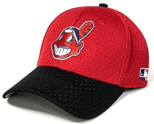 Cleveland Indians MLB OC Sports Red Chief Wahoo Hat Cap Flex Fit Adult Mens L/XL - Picture 1 of 3
