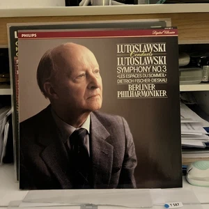 LUTOSLAWSKI SYMPHONY NO3 LP FISCHER DIESKAU T587 - Picture 1 of 3
