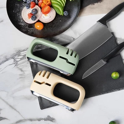 Zuhause rutschfeste Grindstone Messerschärfer Küchendecker Schärfgerät - Bild 1 von 4