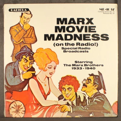 MARX BROTHERS: marx movie madness Radiola 12" LP 33 RPM - Image 1 of 2