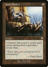 Juntu Stakes Invasion NM Artifact Rare MAGIC THE GATHERING MTG CARD ABUGames