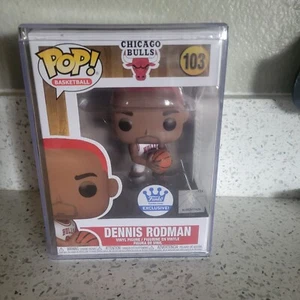 Funko POP! Chicago Bulls Dennis Rodman (Red Hair) #103 Sealed  - Picture 1 of 1