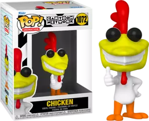 Cow & Chicken #1072 - Chicken - Funko Pop! Animation* - Picture 1 of 3