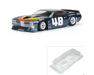 Protoform 1970 Plymouth Barracuda Vintage Racing "VTA Class" Body (Clear) - Image 1 of 4