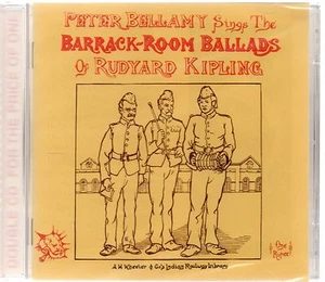 Peter Bellamy - Sings the Barrack-Room Ballads of Rudyard Kipling NEW DOUBLE CD - Picture 1 of 2