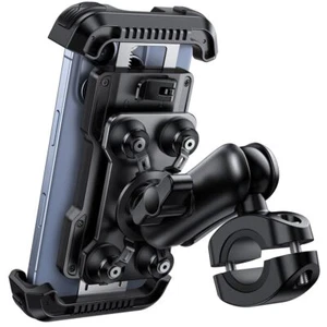 Support téléphone moto Lamicall - Double amortisseur de vibrations métal - Photo 1 sur 7