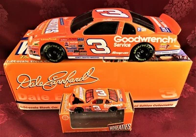 Juego de coches DALE WONHARDT #3 GM Goodwrench Service Wheaties 1997 1/24 banco 1/64 HO Foto 1 de 4