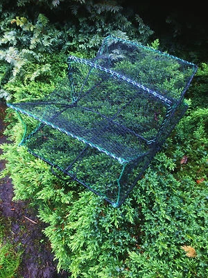 Nr.56 Plattfischkorb 90cm x 60cm x 30cm, Köderfischreuse,Krebsreuse,Krebskorb - Bild 1 von 4