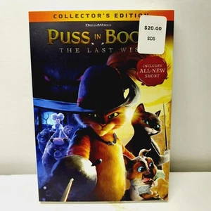 Puss In Boots The Last Wish (DVD) Collectors Edition Kids Animated Movie (New... - Picture 1 of 2