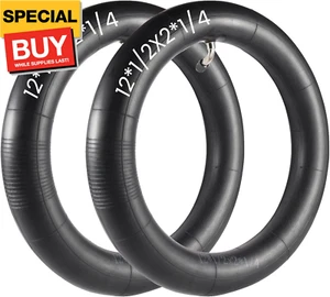2-pack 12 1/2 x 2 1/4 Inner Tube 12.5 x 2.25 Scooter Tire Tubes For Most 12 1/2  - Picture 1 of 7