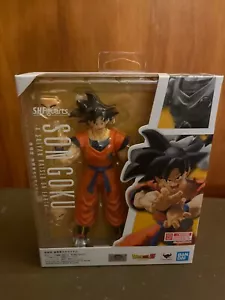 Bandai Tamashii S.H.Figuarts Dragonball Z Son Goku A Saiyajin Criado en la Tierra EE. UU. - Imagen 1 de 2