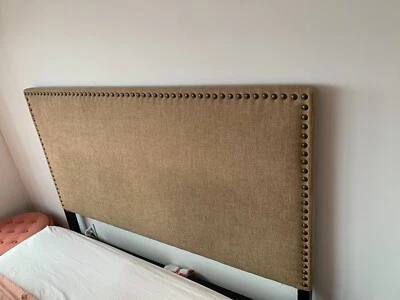 Cabecero - Beige - Material lona Foto 1 de 2