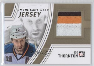 2013-14 In the Game-Used Jersey Gold /10 Joe Thornton #GUJ-24