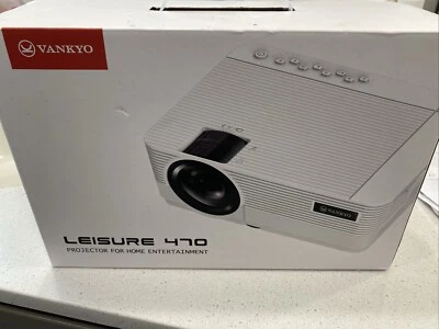 VANKYO Leisure 470 Mini Phone Projector - White - Image 1 of 4