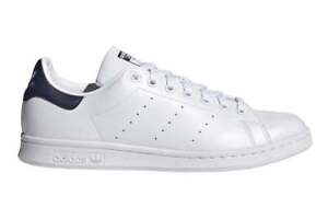 Adidas Men's Stan Smith Casual Shoes (Cloud White/Cloud White/Collegiate Navy,