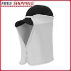Sunshade Cap Quick-Drying Outdoor Neck Protection Face Cover (Light Gray)