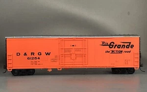 Sconosciuto Mfr - Denver & Rio Grande Western - 50' P/D Box Car # 61254 - Foto 1 di 6