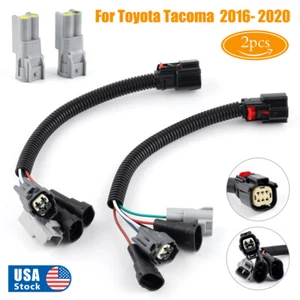 For Toyota Tacoma 2016-2020 LED Headlights Conversion Harness Adapters Plug Set - Picture 1 of 10