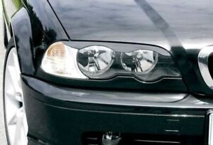 Headlights eyebrows for BMW E46 01-03 Coupe Convertible eyelids eye lid mask M3
