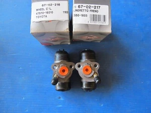 Left And Right Rear Wheel Cylinders Ashika For Toyota Carina, Corolla - Picture 1 of 1