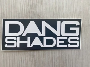 DANG Shades Skateboard Sticker, Black/White, 12.5 x 5 cm - Picture 1 of 2