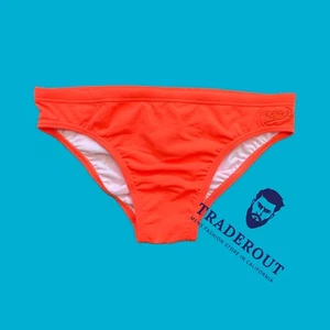 Speedo Men orange Essential Endurance+ 7cm Brief Swimwear size 32 34 36 - Picture 1 of 5