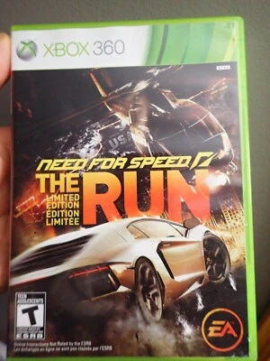 Need for Speed the Run (Microsoft XBox 360) Case and game, tested - Image 1 of 3