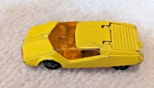 Matchbox Superfast No. 33 Datsun 128X Yellow Lesney 1973 England - Picture 1 of 6