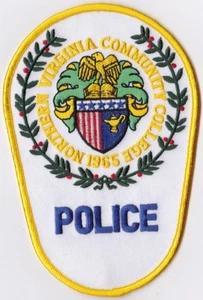 Northern Virginia Community College Police Patch Virginia VA  - Picture 1 of 1