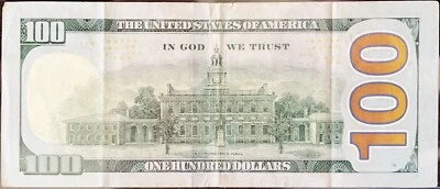 2009A Hundred Dollar Bill *STAR NOTE* LC00603559* Low Serial Number - Image 1 of 2