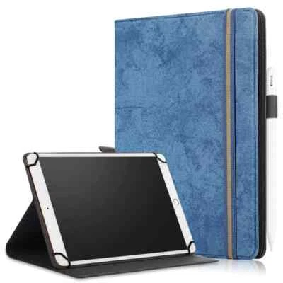 Universal 10" Tablet Case PU Leather Cover for 7 8 9 10.2 10.5 10.9 11 Inch - Image 1 of 4