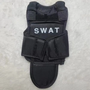 1:6 Scale Soldier Body Armor Black Bulletproof Vest Mercenary Black Vest F 12'' - Picture 1 of 3