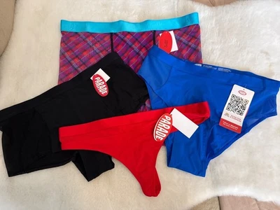 Desfile 4 piezas. Talla Mediana RE: Play Boyshort, Tanga, Calzoncillo, Boxer NUEVO Foto 1 de 4