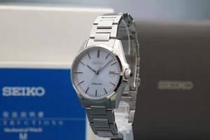 [NEUWERTIG / Full Set] Seiko Presage SARX043 6R15-03S0 hellblaues Zifferblatt AT Herrenuhr - Bild 1 von 13