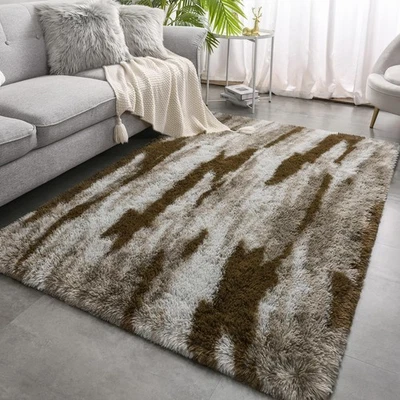 Meralax Area Rugs for Living Room Bedroom, Machine Washable 4x6 Feet Soft Flu... - Image 1 of 4